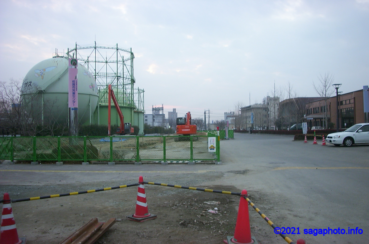 2006年 ガスタンク ほほえみ館南