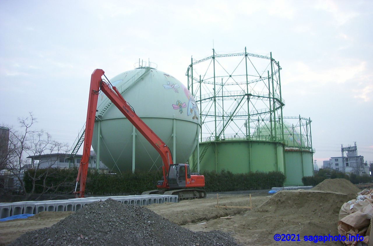 2006年 佐賀市 ガスタンク
